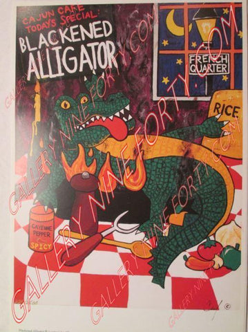 Blackened Alligator