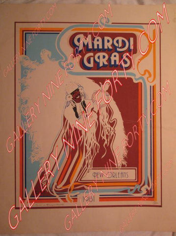 Mardi Gras Indians 1981