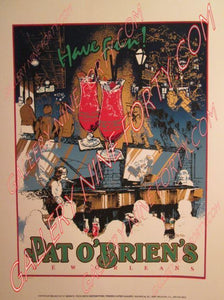 Official Pat O'Brien's Silk Screen poster 2